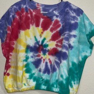 5 for $50 - Cabana by Crown & Ivy Tie Dye Short Raglan Sleeve